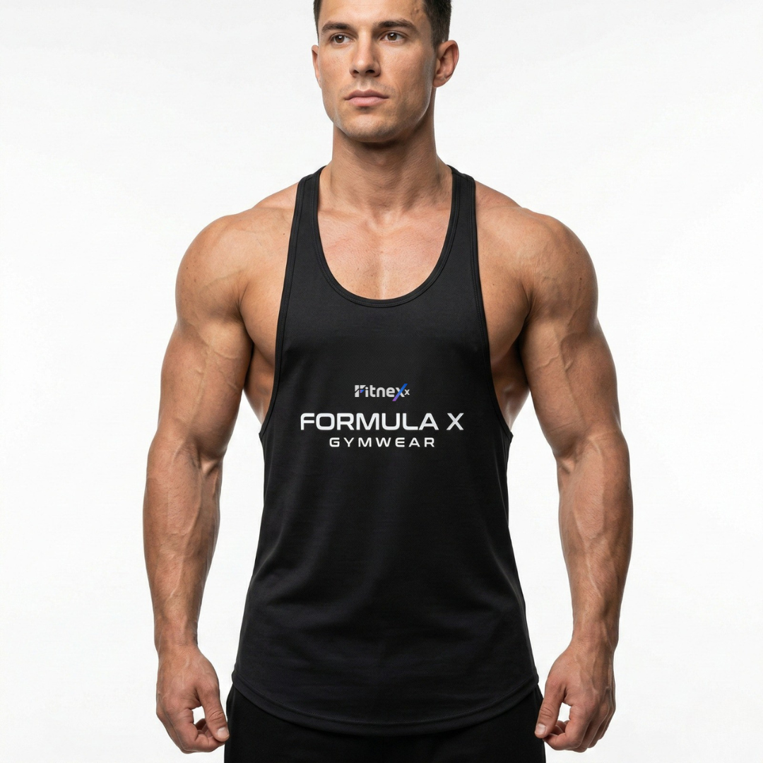 Fitnexx AlphaCut Stringer 🖤🔥