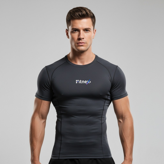 Fitnexx ShadowGrip Compression Tee 🖤