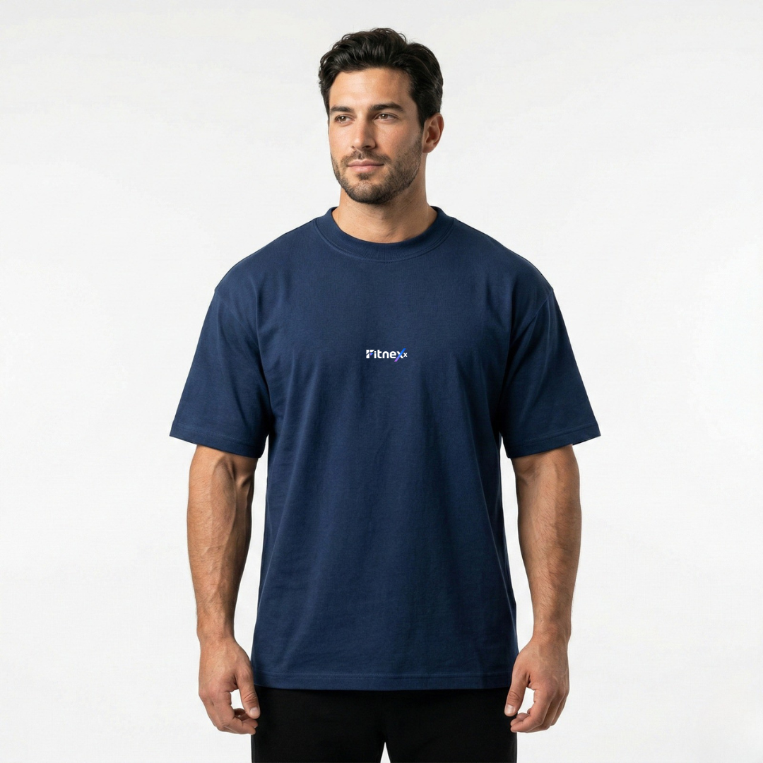 Fitnexx NavyBlock Oversize Tee 🔵